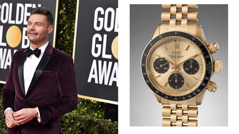 ryan seacrest watch collection|Golden Globes 2019: 7 Swiss Watches That Walked .